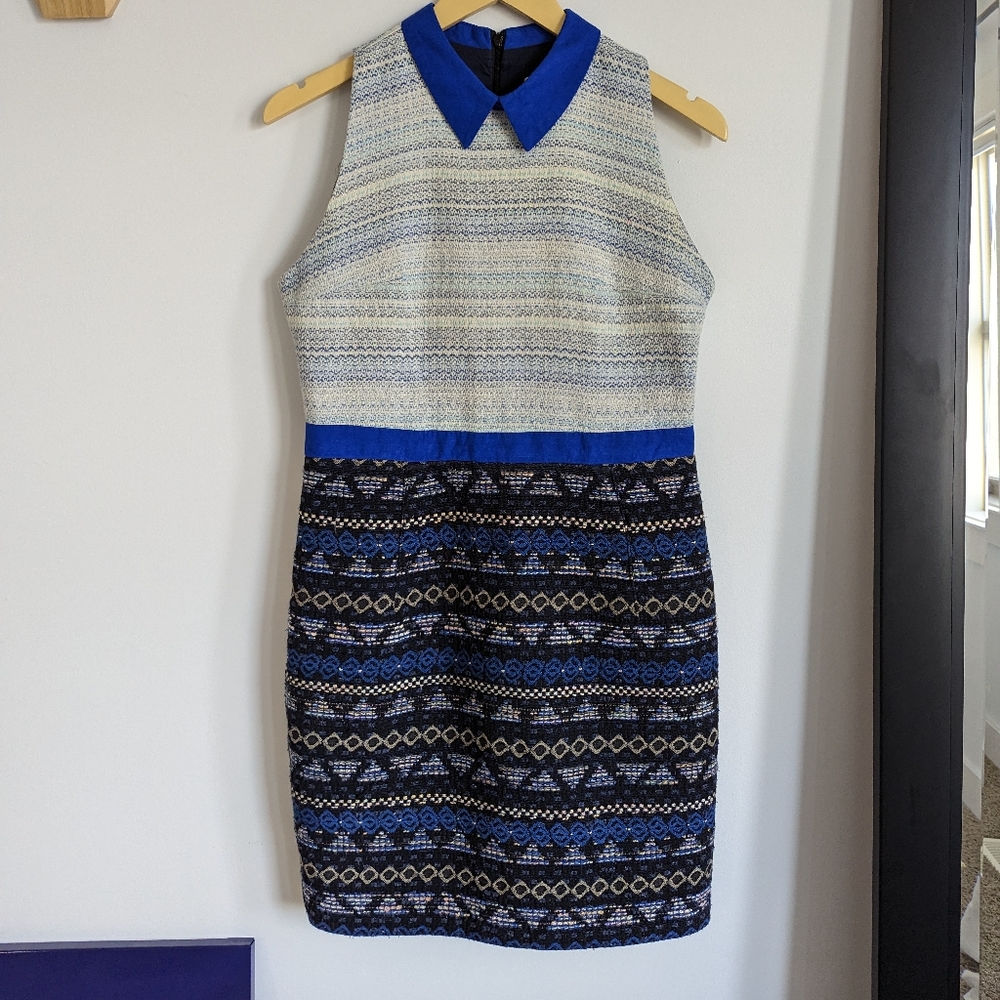 Eve Gravel Collared Dress - Picture 2 of 4